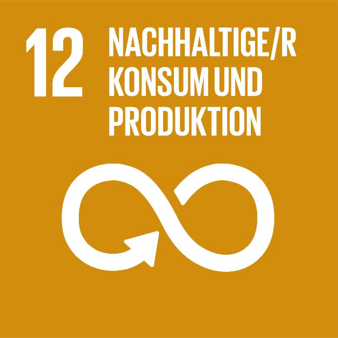 Grafik zum Ziel Nachhaltige Entwicklung: Nachhaltiger Konsum und Produktion